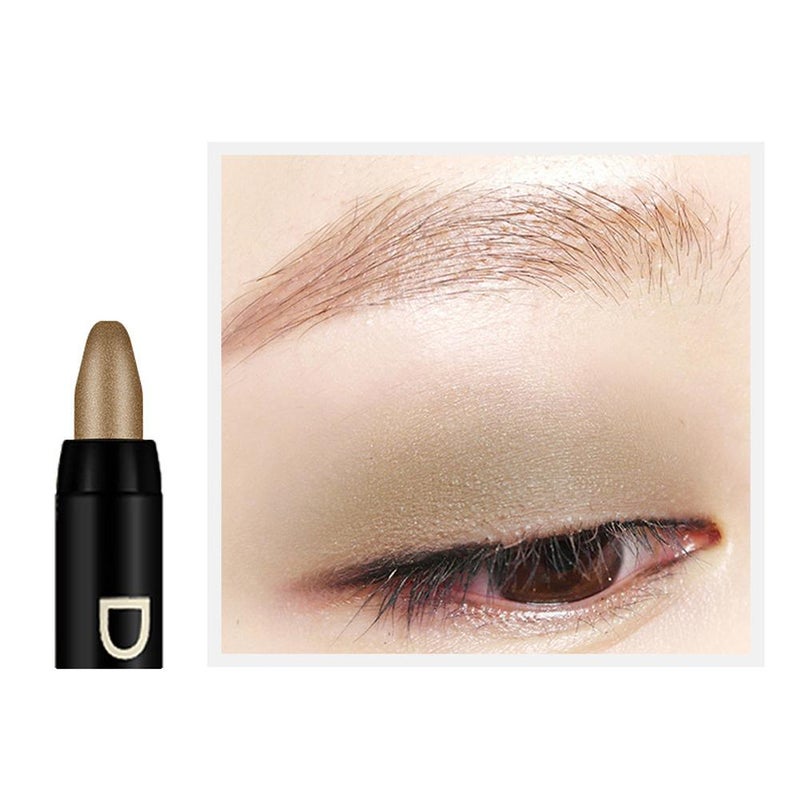 DNM Eye Makeup Pearl Highlighter Stick Twist Eyeshadow Stick Waterproof Under-Eye Makeup